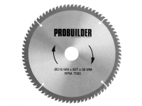 PROBUILDER - KLING Ø216X30X2,0MM T80 El-verktøy - Sagblader - Sirkelsagblad