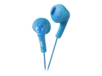 JVC HA-F160-A Gumy – Hörlurar – öronknopp – kabelansluten – 3,5 mm kontakt – Peppermint Blue