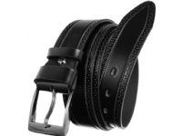 Rovicky Leather belt for men classic Rovicky 105 buckle