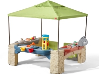Step2 legeterrasse med baldakin og tilbehør