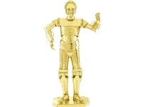 Metal Earth C-3PO gold Metalbyggesæt Hobby - Modellbygging - Metallbyggesett