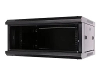 Extralink - Rack skap - veggmonterbar - svart - 4U - 19 PC & Nettbrett - Rack skap - Rack skap