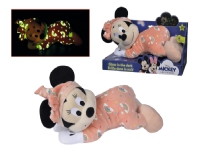 Bilde av Disney Minnie Mouse Soft Toy, Glow In The Dark, 30 Cm