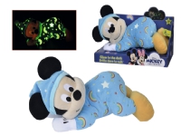 Disney Mickey Mouse soft toy, glow in the dark, 30 cm Andre leketøy merker - Disney