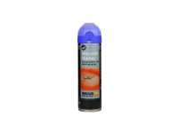 Mercalin markeringsspray 500ml - FLUO blå, bl.a. t/asfalt, beton, græs, grus, træ, sten & is Skriveredskaper - Markør - Industrielle markør
