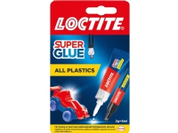 Super Glue All Plastics - 2g+4ml Kontorartikler - Lim - Superlim