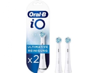Oral-B iO Series Ultimate Clean Tannbørstehoveder - Hvit - 2-pak Helse - Tannhelse - Tannbørstehoder