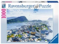 Ravensburger Vista Su Ålesund Puzzle 1000 pezzi (19844), Gutt/Jente, 10 år Leker - Spill - Gåter
