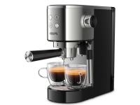 Krups Virtuoso XP442C11, Espressomaskin, Malt kaffe, Sort, Rustfritt stål Kjøkkenapparater - Kaffe - Espressomaskiner