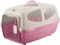 Barry King Transporter for dogs 55x35x32.5 gray/pink