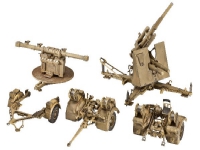 Plywood Model Vehicle 1/72 8.8CM Flak 37+SD.ANH.202