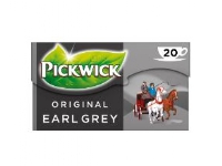 Te Pickwick Earl Grey Sort te 20 breve Rainforest Alliance,20 stk/pk Søtsaker og Sjokolade - Drikkevarer - De