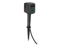 brennenstuhl®Connect WIFI garden socket with earth spike and mounting