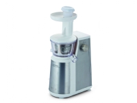 Ariete 0177/20, Sakte Juice-presse, Rustfritt stål, Hvit, 0,8 l, Sikkerhetsklemme, Rotasjon, Plast