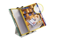 Tarifold Bord Display A4 10 Lommer Assorterede Farver