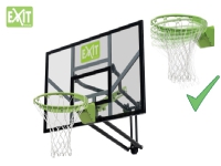 EXIT 46.01.11.00, Veggmontering, Rektangulær, Polykarbonat (PC), 23,6 kg Sport & Trening - Sportsutstyr - Basketball