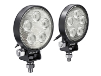Osram Auto Work Light 12 V 24 V LEDriving® ROUND VX70-SP LEDWL102-SP Bredstrålande ljus (L x B x H) 93 x 30 x 75 mm 550 lm 6000 K