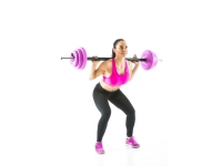 Gymstick Vekt og stangsett Gymstick Pink, 20 kg Sport & Trening - Sportsutstyr - Fitness