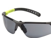 Pyramex sikkerhedsbrille grå – Sitecore grå/lime kurvede linser justerbar 3 lgd