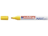 Färgpenna Edding 750 permanent gul 2-4mm rund spets - (10 st)