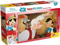 Lisciani Two-sided floor puzzle Maxi 24 Pinocchio