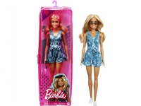 Barbie Fashionistas Doll #173 with Long Blonde Hair & Tie-dye Shorts Romper Sneakers & Cat Eye Sunglasses