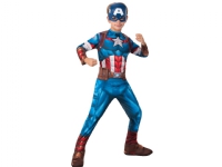 Captain America Classic Avengers børnekostume STR. M Leker - Rollespill - Kostymer