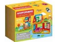 Magformers Cube House magnetiske blokker - Frosk Andre leketøy merker - Geomag