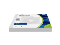 MediaRange - CD/DVD lomme - kapacitet: 1 CD, 1 DVD - hvid (pakke med 50) PC-Komponenter - Harddisk og lagring - Medie oppbevaring