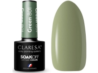 Claresa Claresa Soak Off UV/LED Green hybrid varnish 801 5g N - A