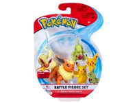 Pokémon Battle Figure 3 Pack Female Pikachu