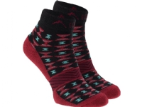 Elbrus Men’s socks Elbrus Milim black and burgundy size 39-42
