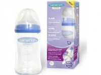 Lansinoh Lansinoh glassflaske med spene Natural Wave 160 ml Barn & Bolig - Amming - Baby flaske