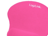 LogiLink ID0027P Rosa Monokromatiskt Skum Gel Gummi Handledsstöd