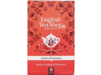 English Tea English Tea Shop, Herbata Apple, Rosehip & Cinnamon, 20 saszetek Søtsaker og Sjokolade - Drikkevarer - De