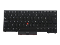 Chicony – Ersättningstangentbord för bärbar dator – med Trackpoint UltraNav – bakgrundsbelyst – QWERTY – portugisisk – för ThinkPad L14 Gen 1 20U1 20U2 20U5 20U6