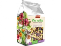 Vita Herbal for gnagere og kaniner, blomsterblanding, 50g, 4stk/disp Kjæledyr - Små kjæledyr - Snacks til gnagere