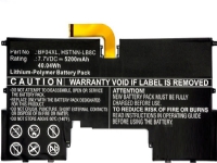 CoreParts – Batteri för bärbar dator – litiumpolymer – 5200 mAh – 40 Wh – svart – för HP Spectre Laptop 13-v101na