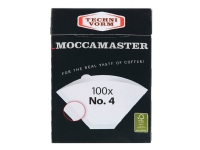 Moccamaster 85022, Kaffefilter, Moccamaster, KB, KBG, KBGT, CDGT, Hvit, Papir, 100 stykker Kjøkkenapparater - Kaffe