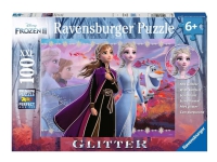 Ravensburger XXL – Frost 2 starka glittrande systrar – pussel – 100 delar