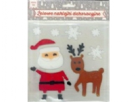 MCD Gel stickers Santa Claus and moose