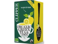 Clipper GRØNN TE MED SIMON FAIR TRADE BIO 40 g (20 x 2 g) - CLIPPER