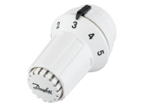 Danfoss 013G6520, Sort, Hvit, Plast, Rotasjon, 8 - 28 °C, 8 - 28 °C, °C