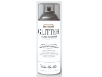 Super Sparkly Glitter Lcquer Transparent - 400ml Maling og tilbehør - Merker - Rust-Oleum