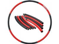 Proiron PROIRON Fitness Hula Hoop 1.8 kg Black/Red 73 – 98 cm wide 8 sections