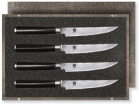 kai DMS-400, Kniv / Skjærer eske sett, Stål, Tre, Rustfritt stål, Sort, Japan Kjøkkenutstyr - Kniver og bryner - Kjøkkenkniver