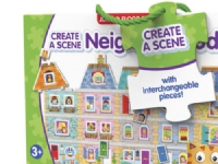 Puslespill- Create My Neghborhood Leker - Figurer og dukker