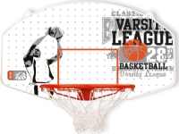 Bilde av New Port Basketball Backboard And Hoop, Glassfiber (423108)