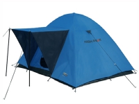 High Peak Texel 3 Camping Hårdram Kupol-/Igloo-tält 3 person(er) Blått Grått