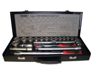 Topnøglesæt Tecos 1/2 T-1224M 24 dele Superlock